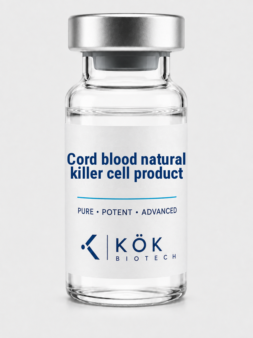 Cord blood natural killer cell product